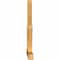 Ekena Millwork Saratoga Rough Sawn Timber Gable Bracket, Western Red Cedar, 84"W x 49"H x 4"D x 4"F, 14/12 Pitch GBW084X49X0404SAR00RWR - alternate 4